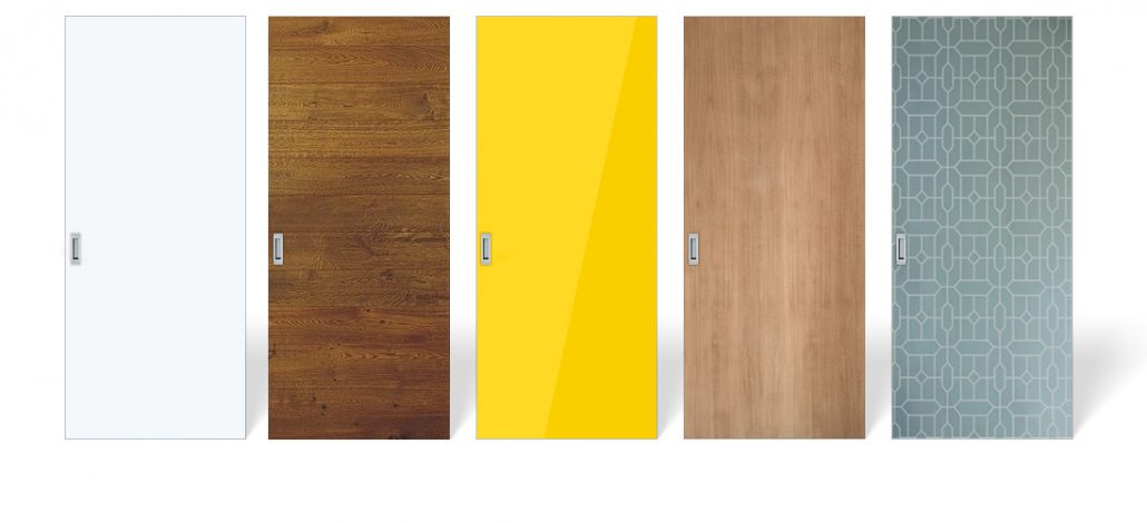 model line of rebate-free and reversible doors