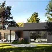modern house flat roof house contemporary design house forest within modern houses with big windows of modern houses with big windows DORSIS s.r.o. - dveře a skryté zárubně - informace o skrytých zárubních vyráběných českou firmou DORSIS s.r.o.