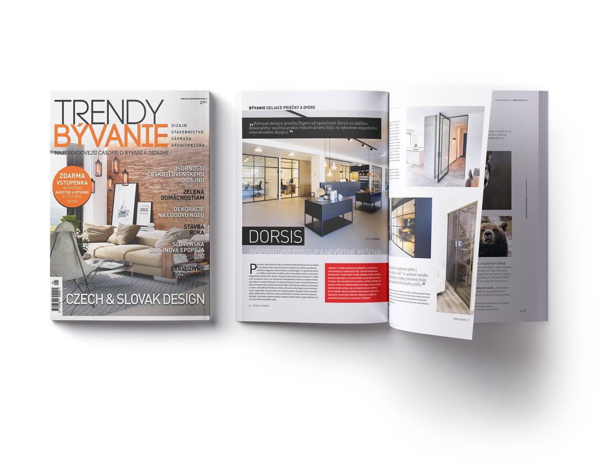 They wrote about us - Living trends - INSPIRATIVE APPROACH AND UNUSUAL SOLUTIONS