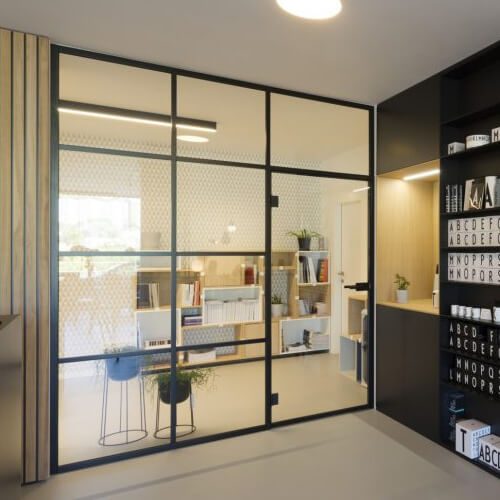 dělící stěna DIGERO v Showroomu designville