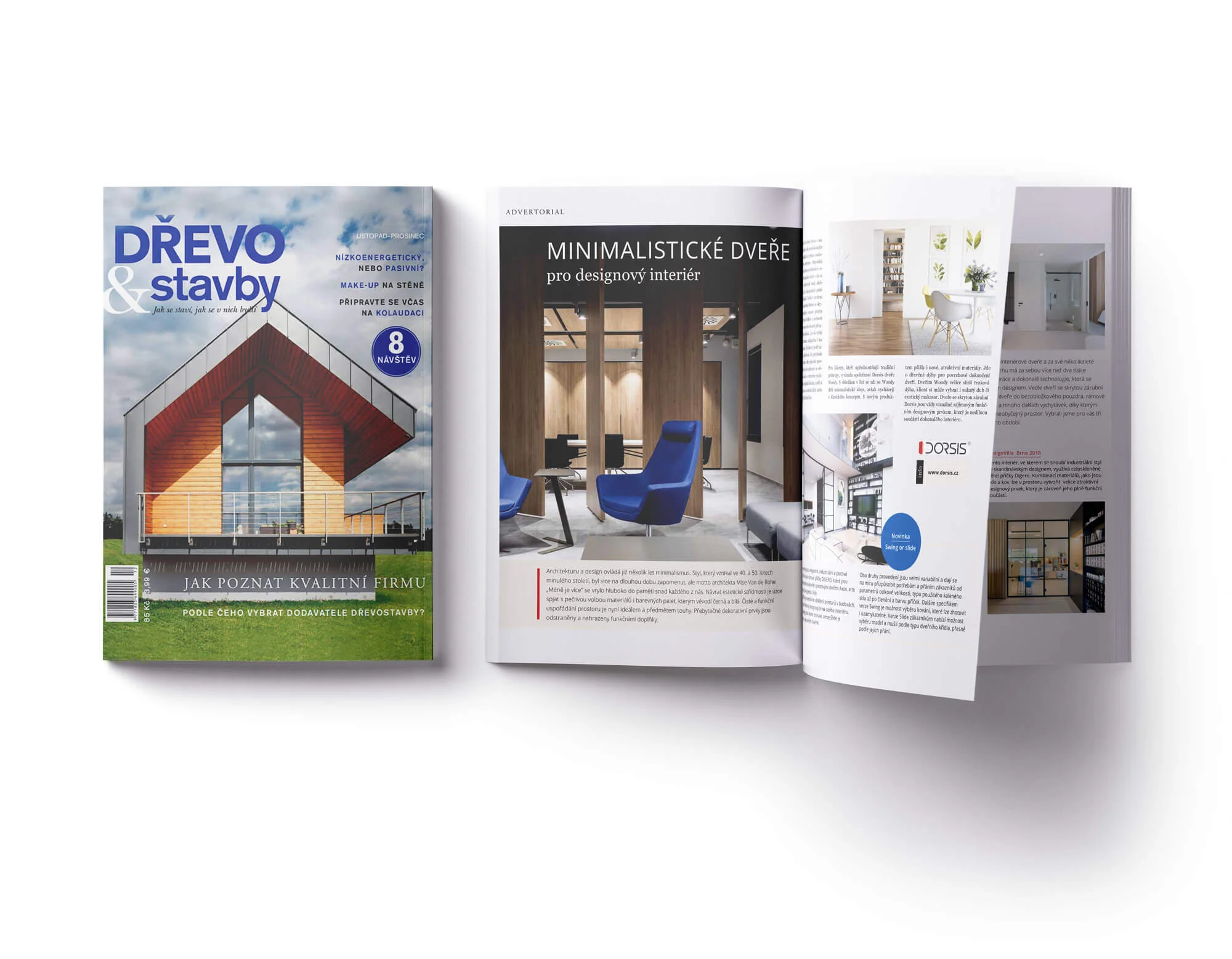 drevostavby 3 1 DORSIS s.r.o. - dveře a skryté zárubně - informace o skrytých zárubních vyráběných českou firmou DORSIS s.r.o.