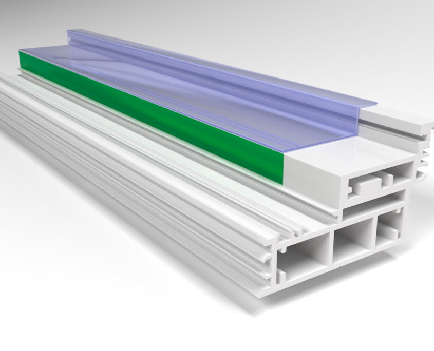 concealed door guard for invisible doors