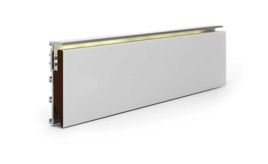 Skrytý sokl linus 15 LED - podlahová lišta